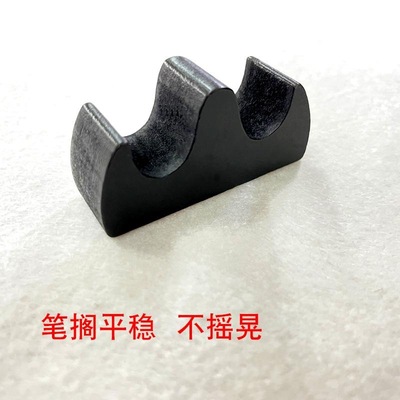 笔庄实木毛笔笔架笔搁山形笔托托