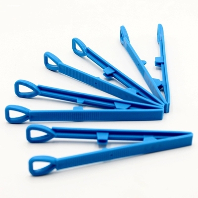 平头镊子儿童感统精细动作训练应急包配件彩色夹子塑料镊子