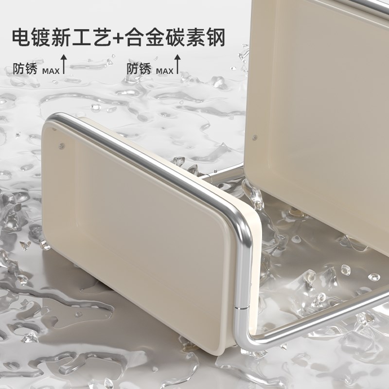 厨房调料架双e层置物架家用台面调味品架多功能盐调味罐油壶收纳