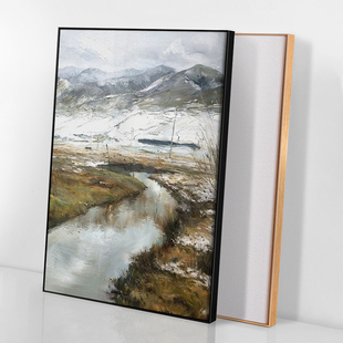 铝合金油画框空框型外框0*0c油画画布装裱画框0*0c裱框窄边框架0*