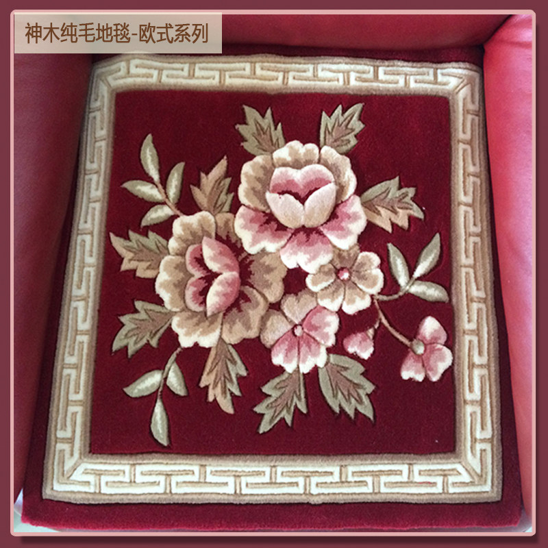 加厚新西兰羊毛手工皮沙发休闲贵妃躺椅套装坐垫订沙发坐垫