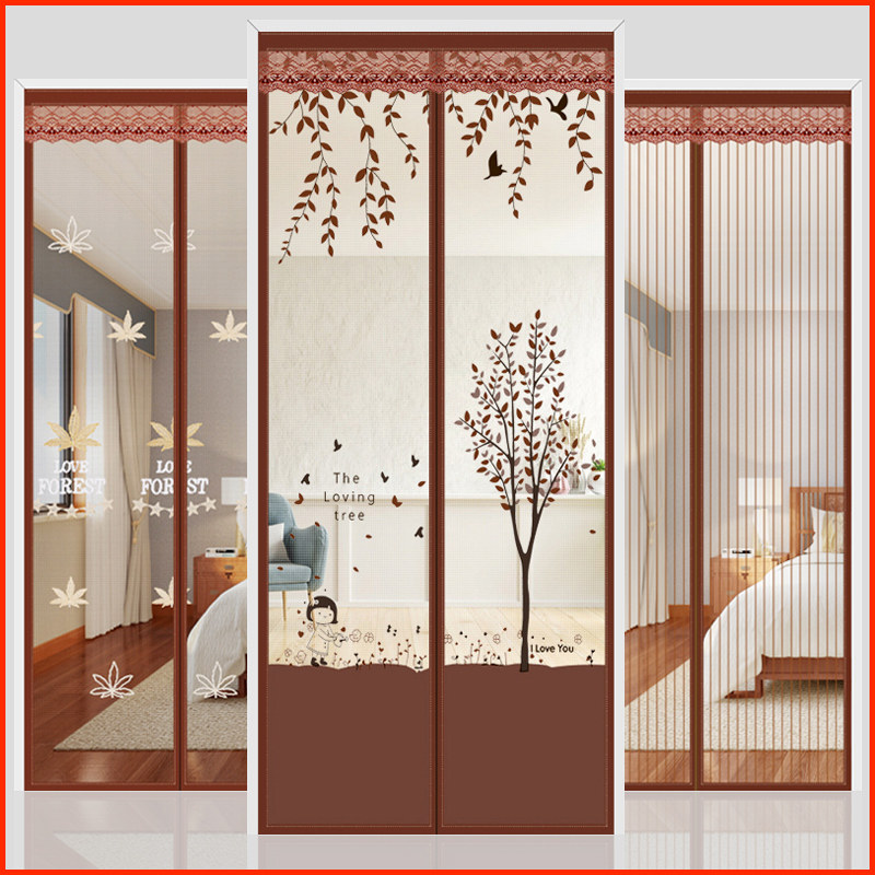 0年夏季蚊门帘蝇魔术贴蚊帐纱门纱窗磁铁自吸家用,居家布艺,门帘,淘宝优惠券,粉丝福利购,淘宝优惠卷