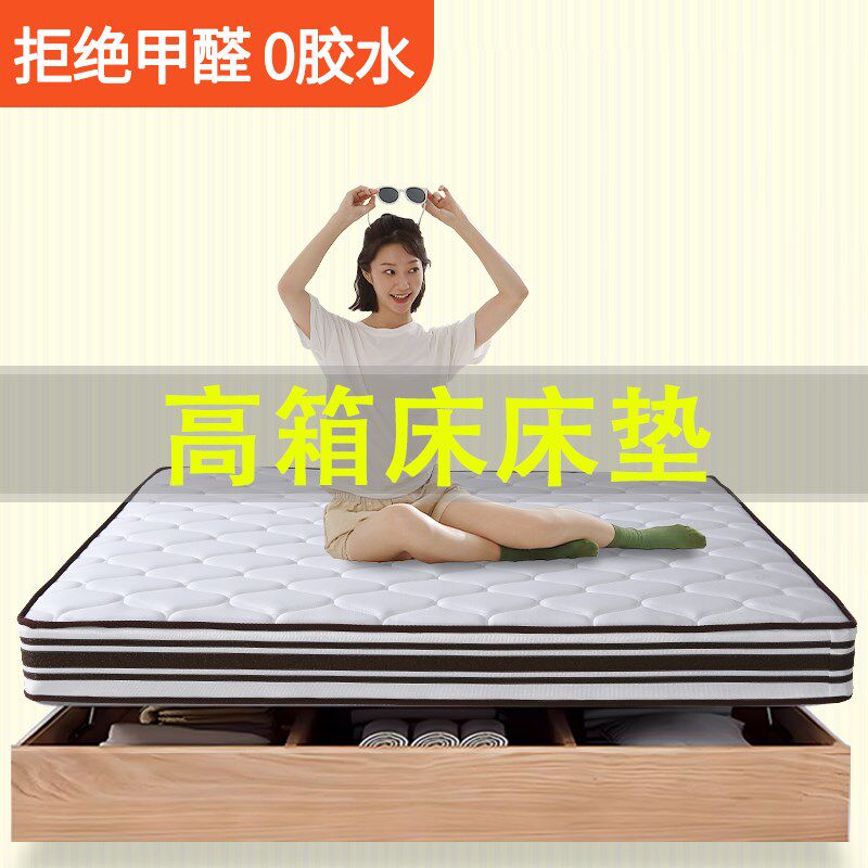 箱床床垫弹簧薄席梦思护腰脊偏硬椰棕加软天然乳胶厚定