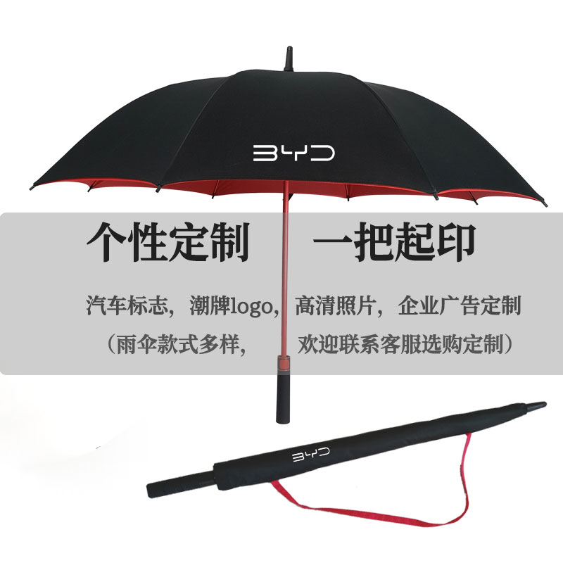 雨伞定广告伞订做图片照片一把起订直杆折叠晒两用遮阳伞
