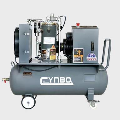 箭豹螺杆式空压机全铜电机静音可移动喷漆汽修打气泵