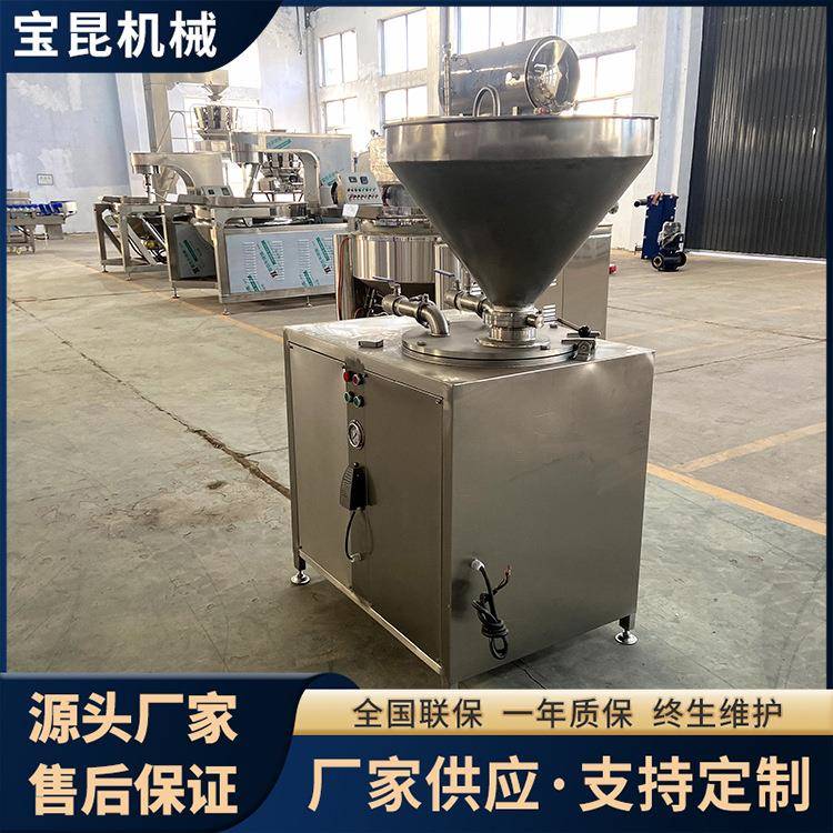 肉粒肠液压灌肠机全自动火山石烤肠灌肠设备宠物火腿肠灌装机器