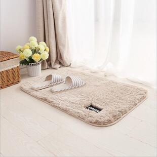 达达地板垫加厚软吸水卧室浴室脚垫门垫防滑入口垫机洗纯色