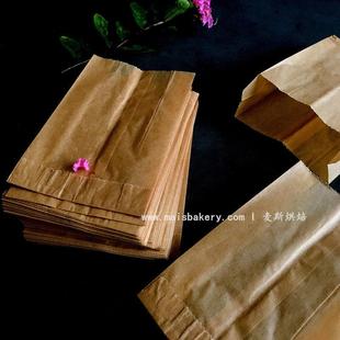 出口7级高防油纸袋 烘焙面 面包纸袋风琴袋汉堡袋炸鸡薯条油纸袋5