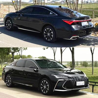 适用于 于19-25款亚洲龙前杠护角装饰贴车身饰条后杠改装 前铲防