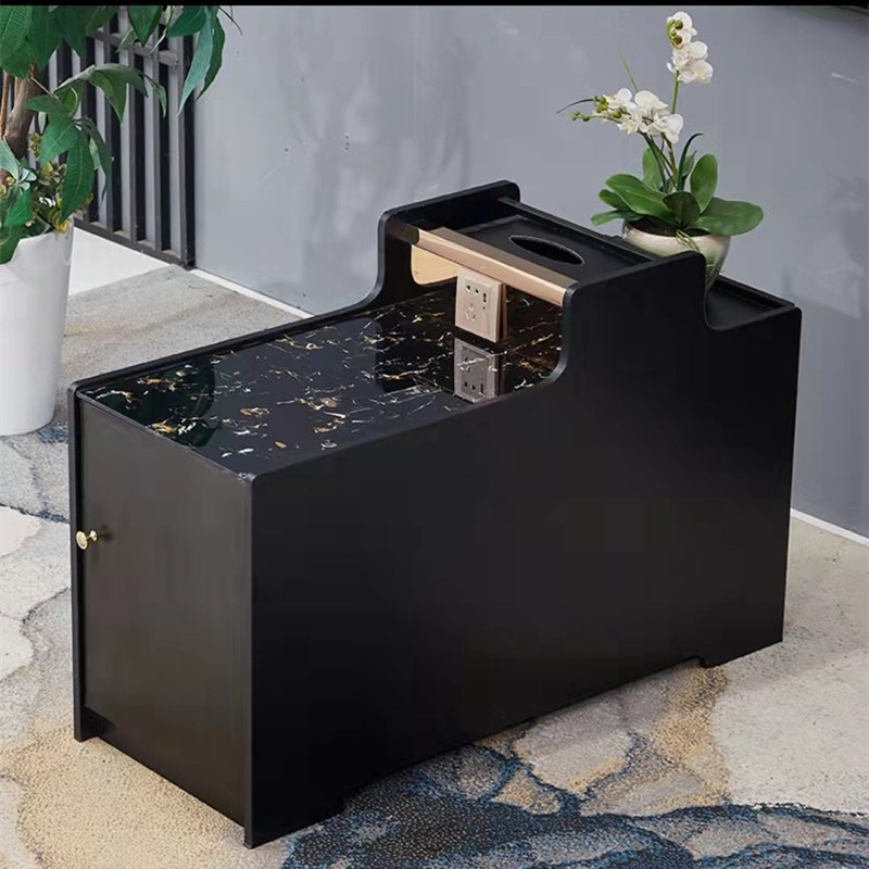 足浴沙发茶几台球室茶几桌修脚店沙发边柜浴室沐足会所足疗茶几柜