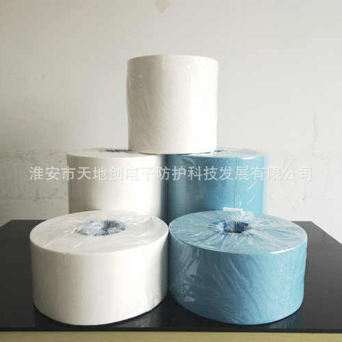 白色擦拭纸无尘卷纸无尘擦拭纸 大卷吸油纸工业大卷纸125*380*500