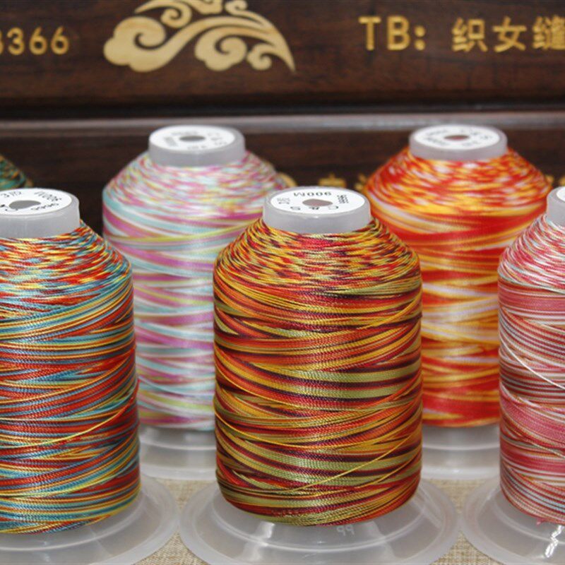3股彩线CS手工三股绕线手工编织线 结绳线材C&S线结圈流苏梭编