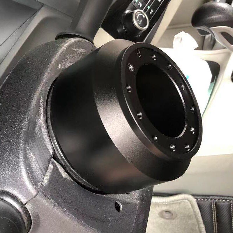 铝合金底座适于雨燕改装赛车方向盘适配器连接座酷熊北斗星铝外壳