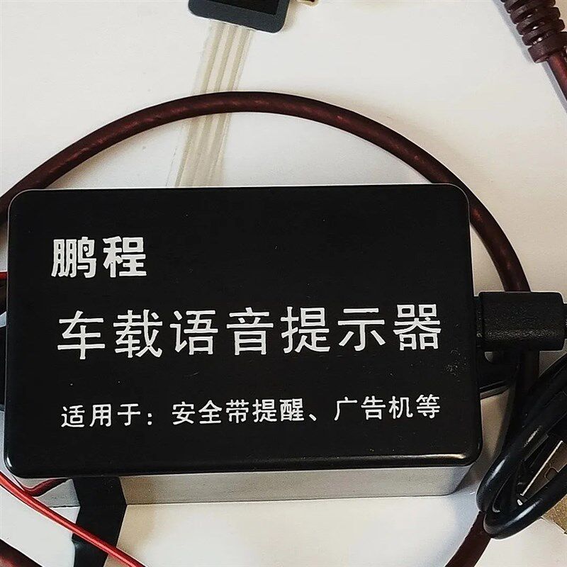 大巴车 旅游巴士专用审车安全带提醒 车载语音提示器 上下车提醒