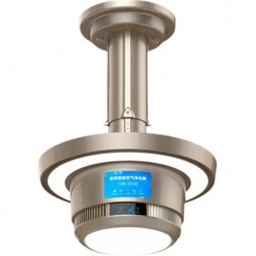 棋牌室季净化器抽烟机管道空气外排吸烟 灯洁麻将机吊顶抽风机