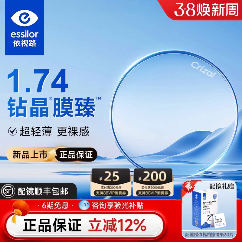 ����·�꾧Ĥ����ĥ1.74�����泬�������ѧ�߶���ר�ý��Ӿ�Ƭ