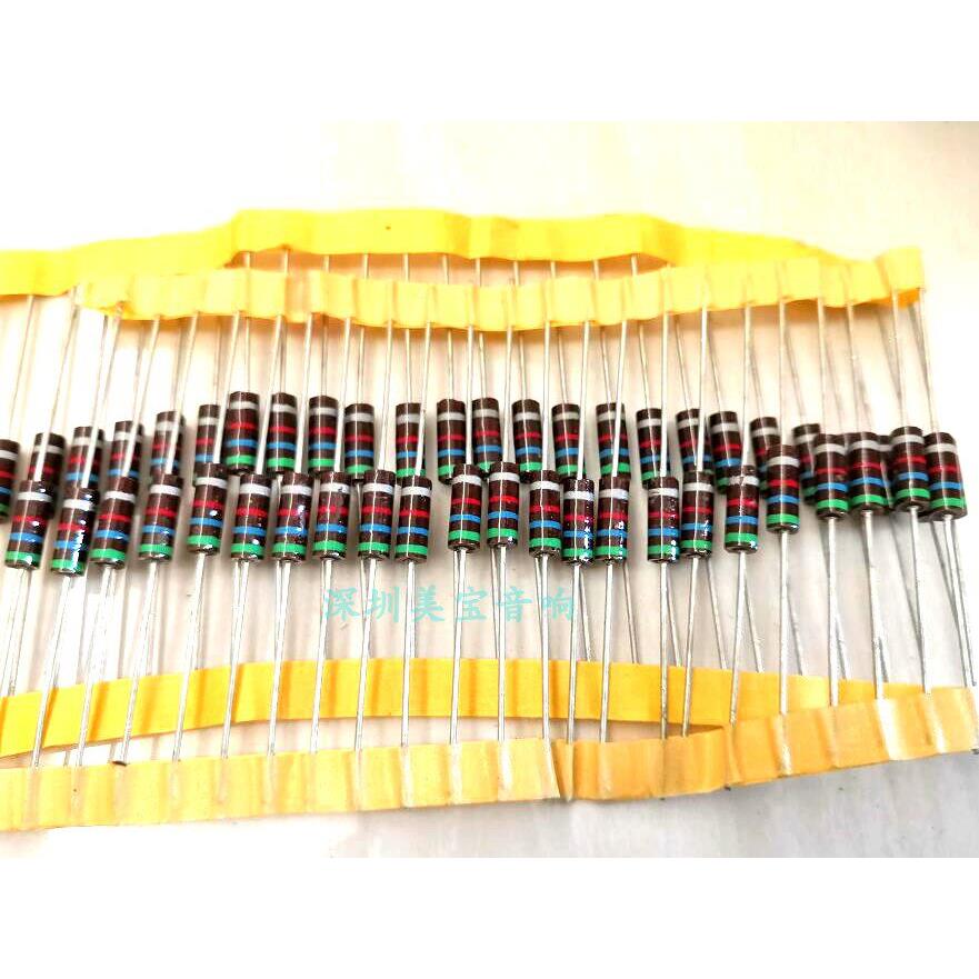 各种阻值实芯 碳芯电阻 0.5W 1/2W AB碳阻 每种阻值10个起卖