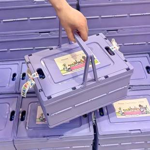 伴手礼盒子空盒实用露营箱喜面儿童十周岁生日宴宝宝宴回礼礼物盒