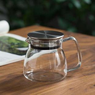 高鹏硅耐热玻璃茶具花茶壶泡茶壶可明火电陶炉加热煮茶茶壶茶具