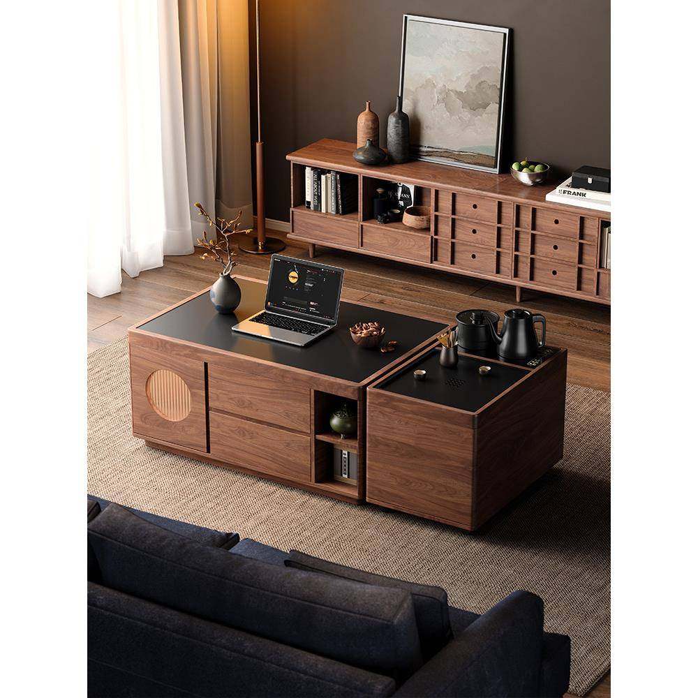 茶几泡茶一体客厅可移动功夫小茶台中古风家用小户型多功能茶桌,住宅家具,家用茶台/茶桌,淘宝优惠券,粉丝福利购,淘宝优惠卷