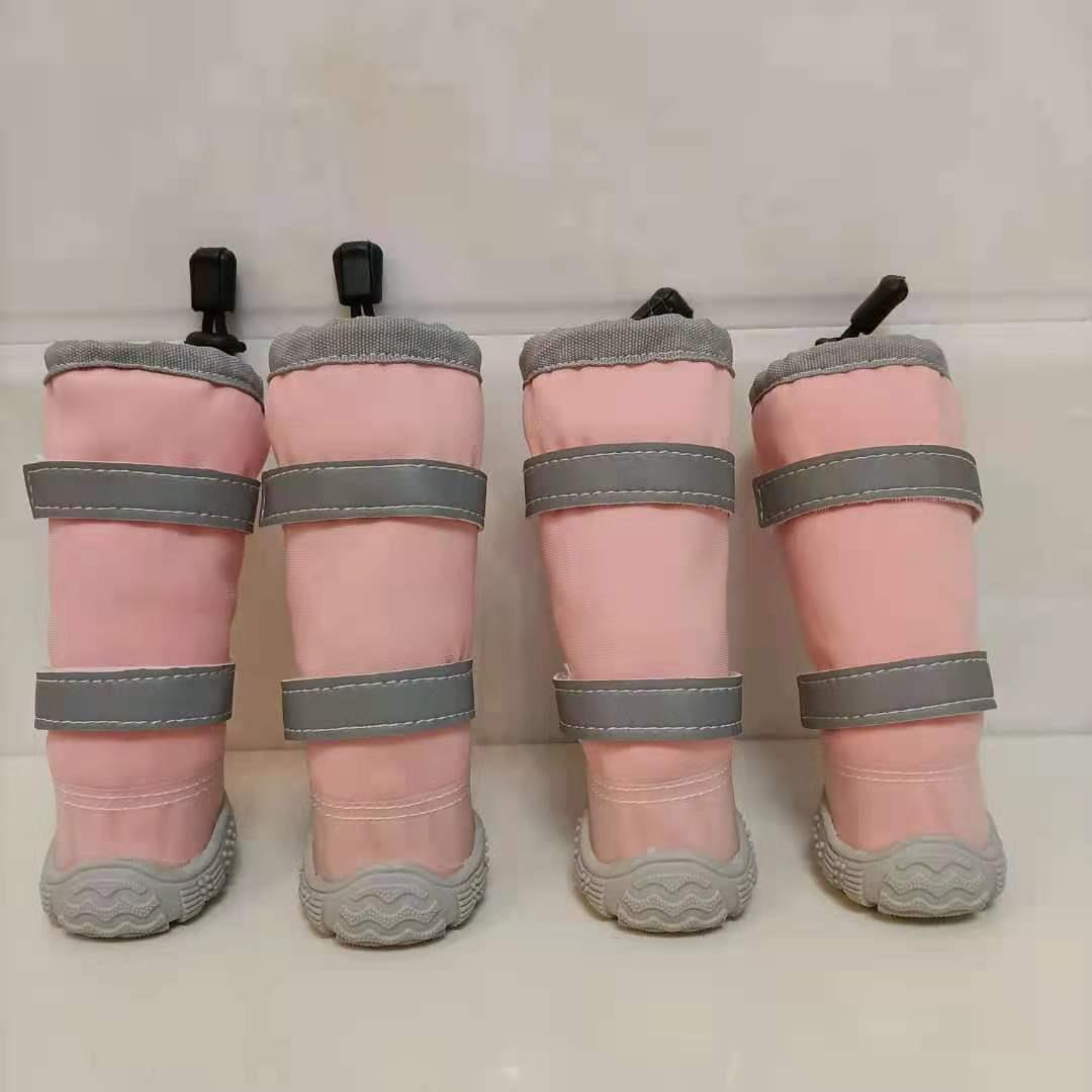 高筒狗狗宠物鞋子泰迪比熊贵宾雪纳瑞小狗防滑休闲鞋靴子春夏