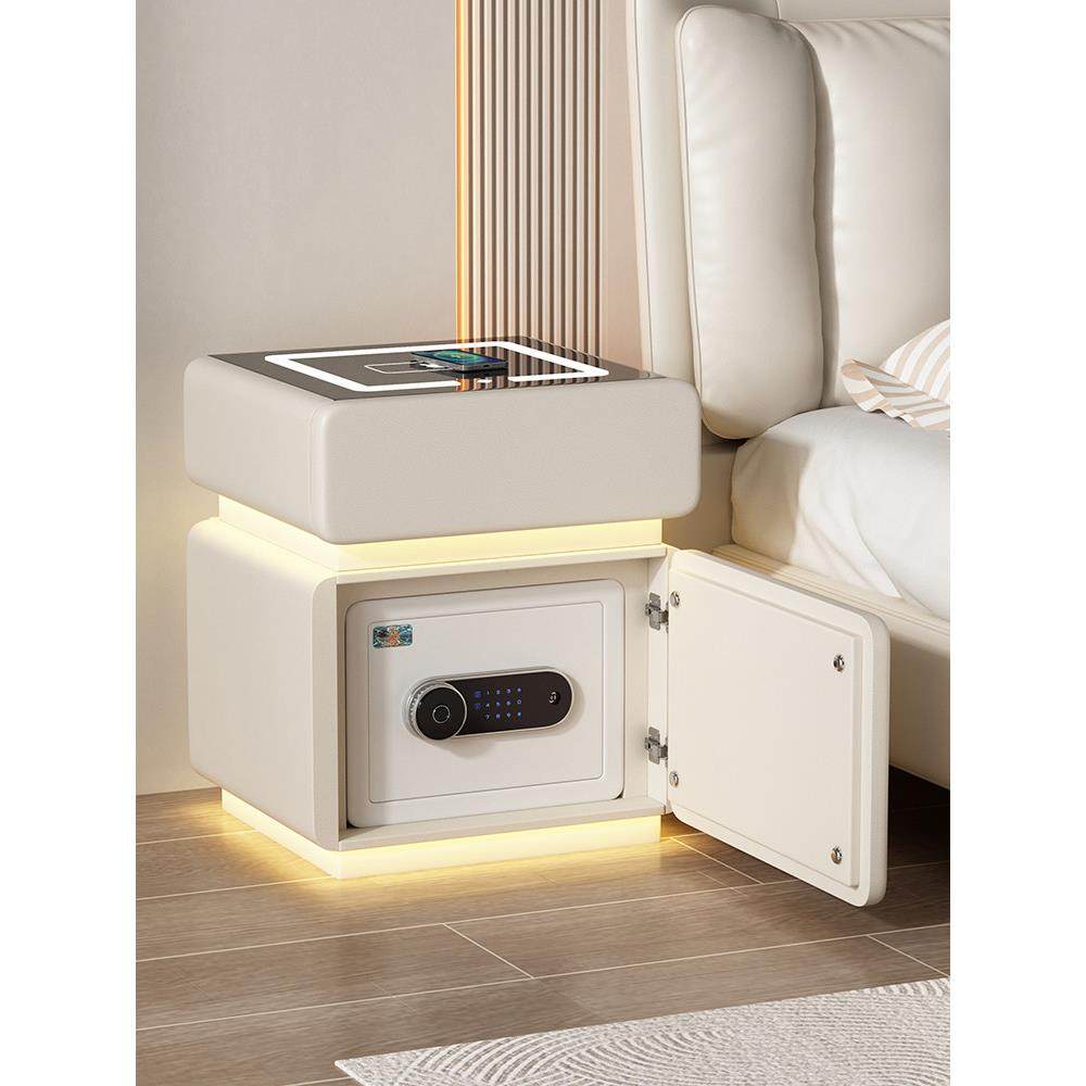 老虎智能集成床头柜与安全的家庭卧室轻豪华高端安全新床头柜,住宅家具,床头柜,淘宝优惠券,粉丝福利购,淘宝优惠卷