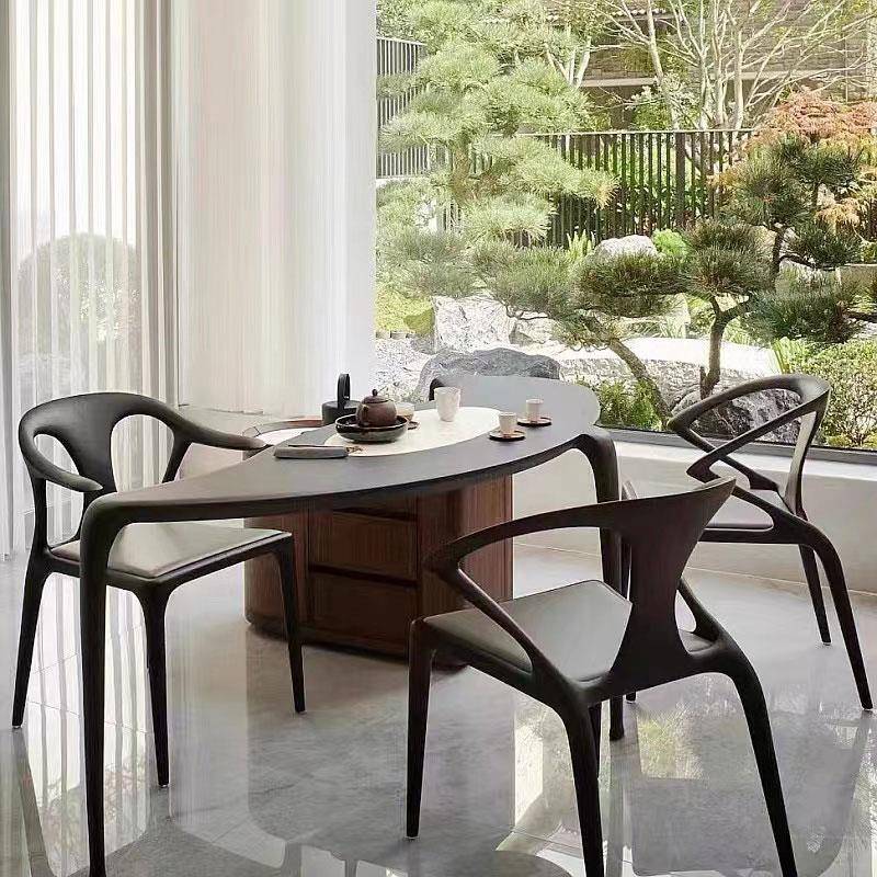 新中式茶桌2025新款高端胡桃木客厅家用实木禅意茶台办公室茶室