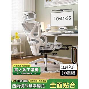 人体工学椅子撑腰椅久坐舒适护腰电竞椅家用学习电脑椅办公室座椅