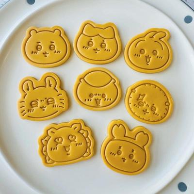 chiikawa饼干模具圣诞新年节日家用吉伊卡哇DIY粘土曲奇烘焙工具