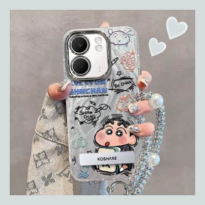 适用于OPPOA5m手机壳新款PKW110全包防摔麻将小新保护套oppoa5m个性卡通男女款羽纱壳透明ins风OPPOA5M的外壳