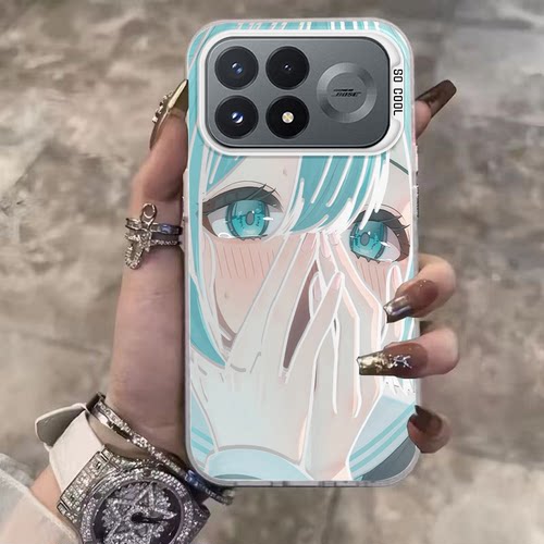 适用于红米K100Pro手机壳新款M511CD全包防摔二次元少女保护套RedmiK100ProMax动漫男女款元气壳ins风的外壳