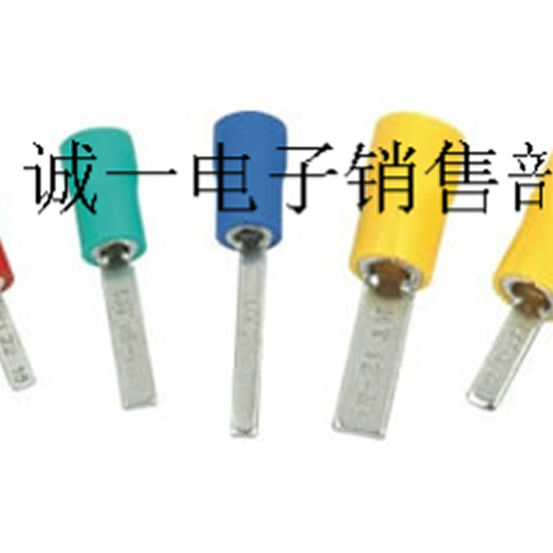 接线端子 片型预绝缘端头 绝缘冷压端子DBV5.5-10 500只