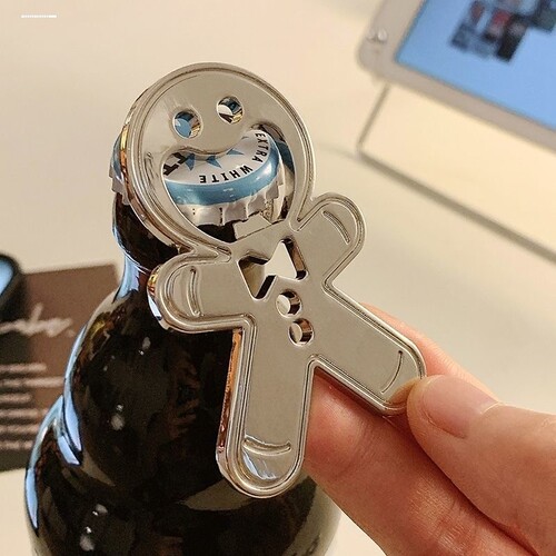 日式开瓶器啤酒起酒器贴磁吸冰箱贴创意个性起盖启瓶器起子网红