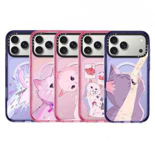 Kiera Won艺术家系列手机壳苹果17ProMax适用iPhone16Pro萌宠可爱卡通15Plus顶流Lisa14防摔保护套13硬壳12