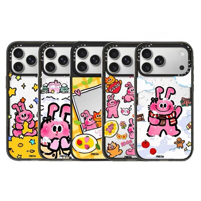 Nice兔兔手机壳苹果17ProMax适用iPhone16Pro可爱卡通Good猫15Plus少女爆款14防摔保护套13硬壳12