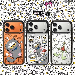 权志龙ZOA限定系列手机壳苹果17ProMax适用iPhone16Pro可爱卡通雏菊15Plus少女爆款14防摔保护套13硬壳12