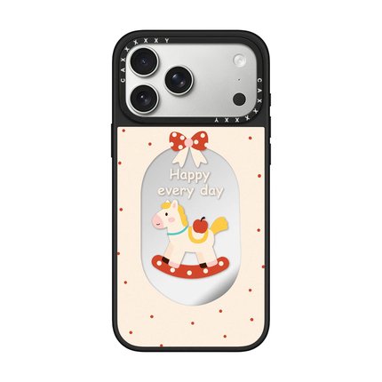 马年快乐系列手机壳苹果17ProMax适用iPhone16Pro可爱卡通新年快乐15Plus少女爆款14防摔保护套13硬壳12