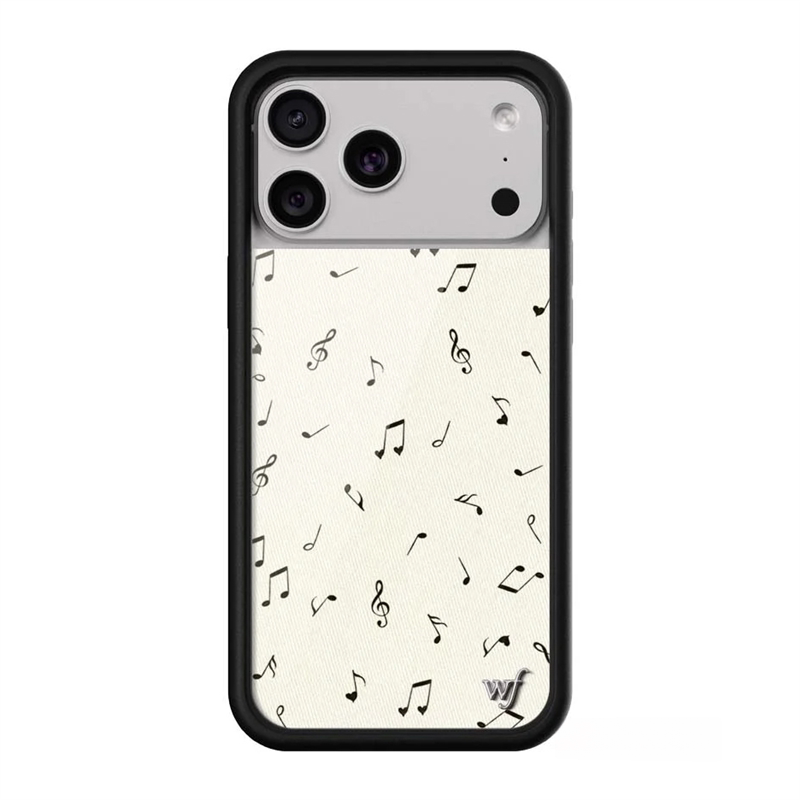 wf手机壳联名爱的乐章波点手机壳适用苹果17Pro新款iPhone16/15/14ProMax/Plus三祇小猪欧美12防摔保护13/air