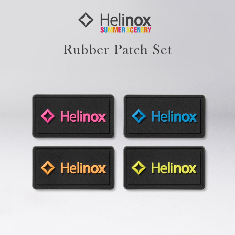Helinox Rubber Patch Set 品牌标志橡胶魔术贴