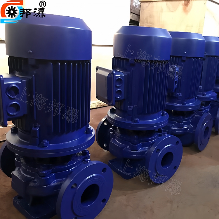 生活管道泵供水离心泵ISG100-200循环泵管道循环泵立式增压