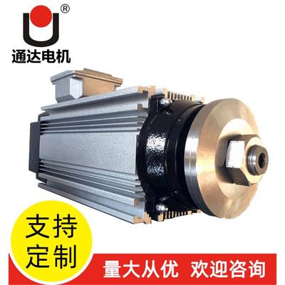 西米克双轴承高速精密7.5w切割电机2极双轴380v三相异步电动机