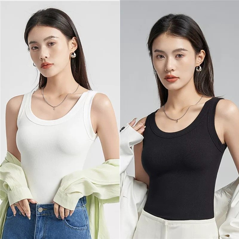 yaloo/雅鹿2025新款时尚吊带背心男女情侣内搭上衣打底外穿百搭A2