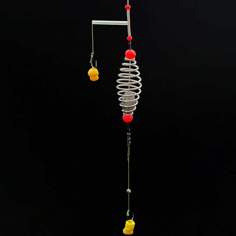 欧鲤钓反底钓法钓组鱼钩一低一浮线组渔具钓鱼装备浮水仿真玉米粒,户外/登山/野营/旅行用品,欧式钓组,淘宝优惠券,粉丝福利购,淘宝优惠卷