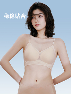 【超级88年中盛典】茵可可细肩带内衣女小胸聚拢夏季薄款透气文胸