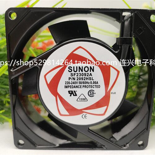 P/N2092HSL HBL SUNON SF9225AT SF23092A 9CM220V轴流散热风扇机