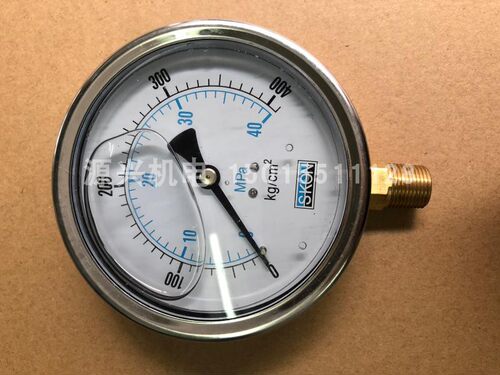 压力表 skon 150kg YN100 400kg 250kg  耐震压力表 油压表 3/8