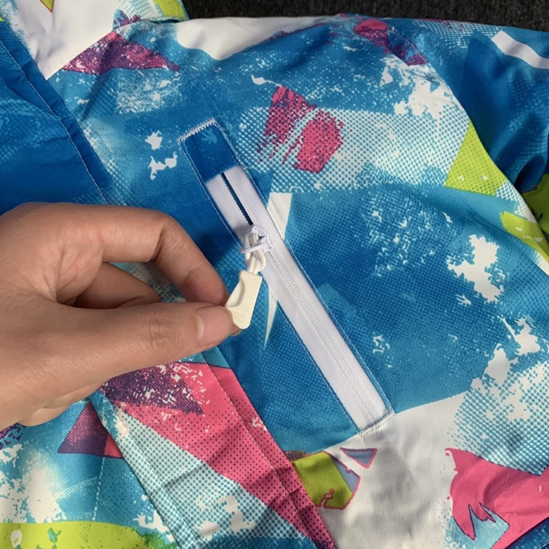 儿童滑雪服套装男女童 加厚防水冲锋衣加厚防风S防水保暖滑雪衣裤