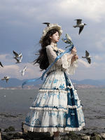 【 Cardigan 】 Versatile lace mesh cardigan, genuine autumn Lolita dress, original design by Nan Sheng Ge thumbnail 5