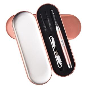 新款可充电USB儿童发光挖耳勺可视掏耳勺神掏耳朵器采耳工具带灯