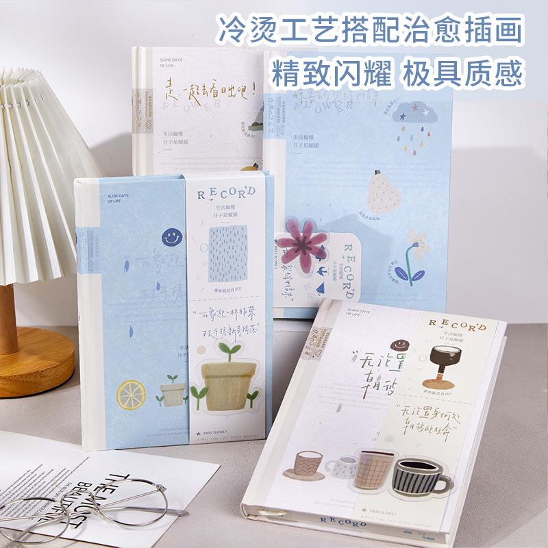 a5精装本永恒瞬间系列文艺学生绑带笔记本高颜值日记手帐本